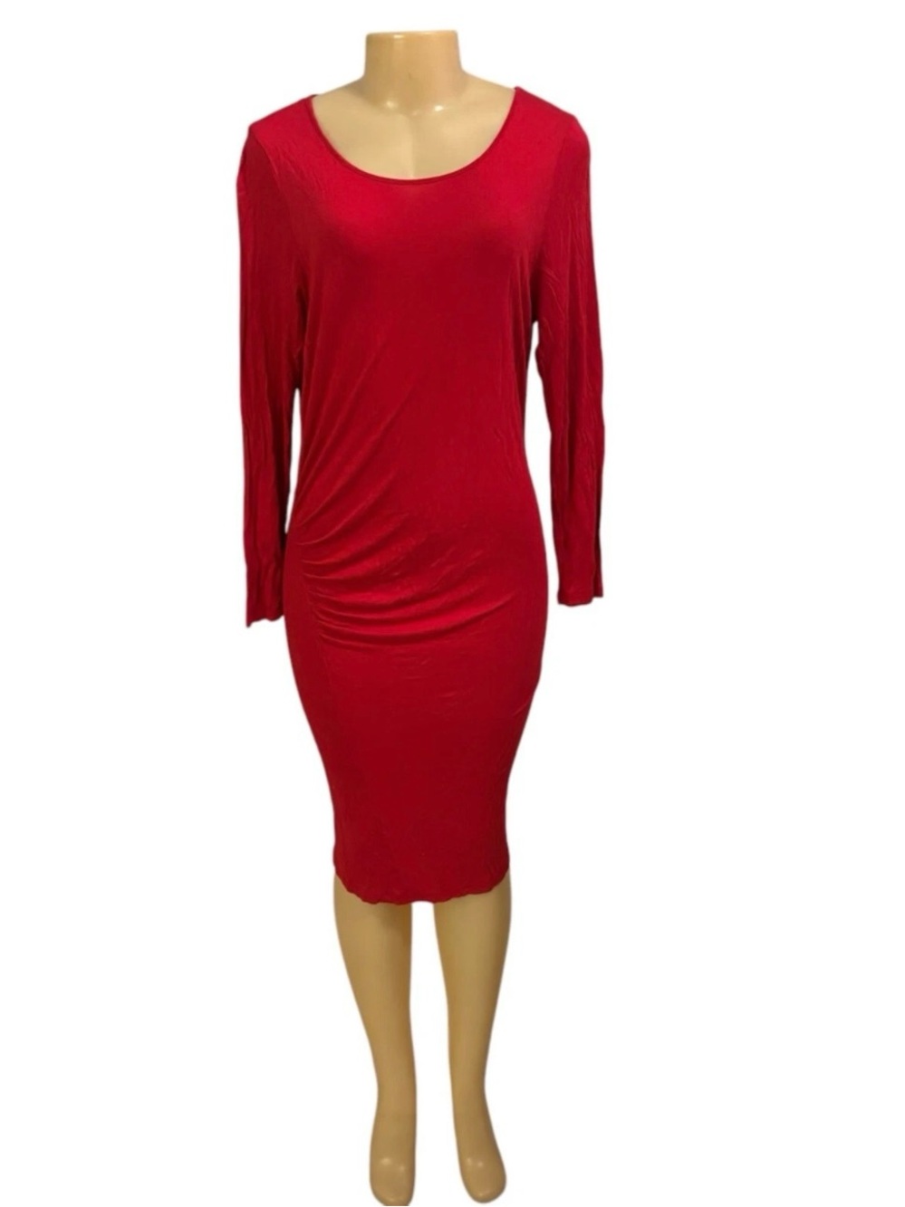 Kardashian Kollection Sz XL Woman Dress Red